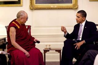 Obama and Lama